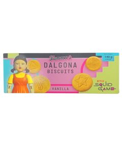 Yummers Squid Game Dalgona Vanilla Biscuit 140g (II-quality)