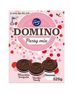 Fazer Domino Party mix filled biscuit assortment 525g