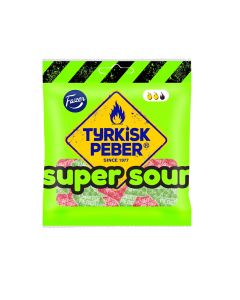 Fazer Tyrkisk Peber Super Sour candy bag 80g