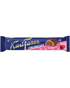 Karl Fazer Crunchy Raspberry chocolate bar 50g
