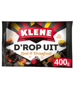 Klene Zoet & Dropfruit fruit liquorice duo 400g