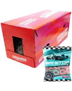Grahns Pit Stop Fizzy Wheels 50g x 14pcs