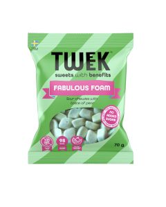 Tweek Fabulous Foam Pear mallow candybag 70g