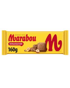 Marabou Schweizernöt chocolate tablet 160g