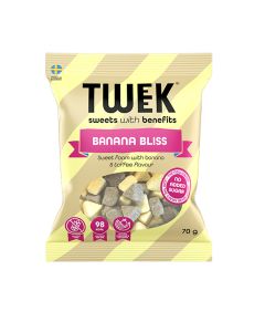 Tweek Banana Bliss Toffee foam candy 70g