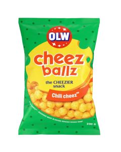 OLW Cheez Ballz Chili Cheez snacks 200g
