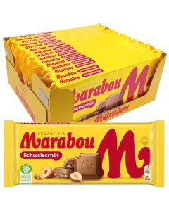 Marabou Schweizer Nöt chocolate 200g x 15pcs