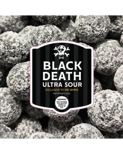 Black Death Ultra Sour the world's sourest candy 16pcs