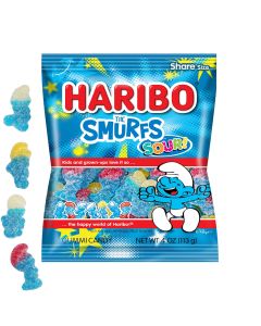 Haribo The Smurfs Sour candies 113g