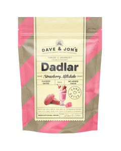 Dave & Jons Strawberry Milkshake dates 125g