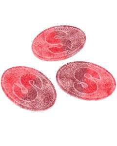 S-Märke Sour Pomegranate Discs 500g