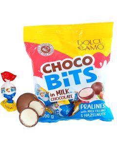 Dolce Amo Choco Bits hazelnut milk chocolate pralines 100g