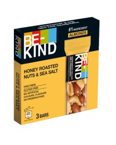 BE-KIND Honey Roasted Nuts Sea Salt snackbar 30g x 3pcs