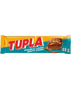 Cloetta Tupla Double Layer Salty Corn chocolate bar 48g