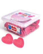 Vidal Shiny Hearts Strawberry Hearts 75pcs