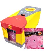 Bubs Cool Raspberry Foam Skulls 90g x 12pcs