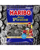 Haribo Super Piratos salmiac 340g
