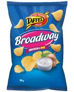 Taffel Broadway Sourcream & Onion chips 75g