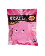 Bubs Cool Raspberry Foam Skulls 90g