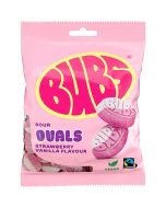 Bubs Sour Strawberry & Vanilla Ovals 90g