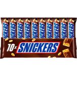 Snickers Chocolate Bar 10-pack (10x50g)