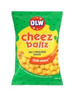 OLW Cheez Ballz Chili Cheez snacks 200g