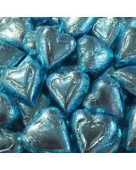 Astir Turquoise Chocolate Hearts approx. 115 pcs