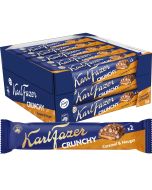 Karl Fazer Crunchy Caramel & Nougat chocolate bar 55g x 20pcs