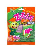 Zozole Halloween Sour Flies Painter Green candies 75g