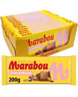 Marabou Frukt & Mandel chocolate bar 200g x 15pcs