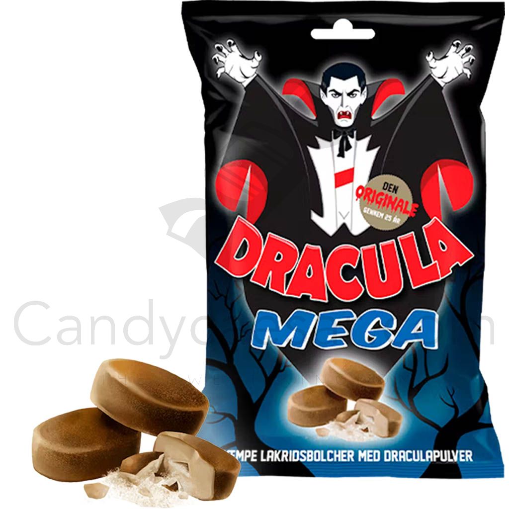 Dracula Mega Salty Licorice 90g