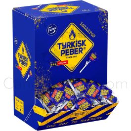 Fazer Tyrkisk Peber Turkinpippuri Lollipop Box 150 pc